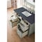 James Martin Vanities Brittany 48in Single Vanity, Sage Green w/ 3 CM Charcoal Soapstone Quartz Top 650-V48-SGR-3CSP - alternate 2
